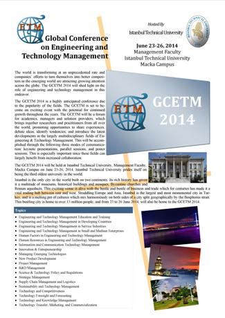 GCETM 2014 - Call For Paper